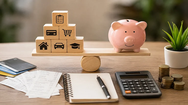 For many borrowers, the real problem is not one massive loan. It is the accumulation of several relatively small ones. - AI Image