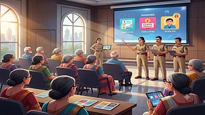 AI : Rajasthan Police launch month-long Cyber Surakshit campaign, starting September 1