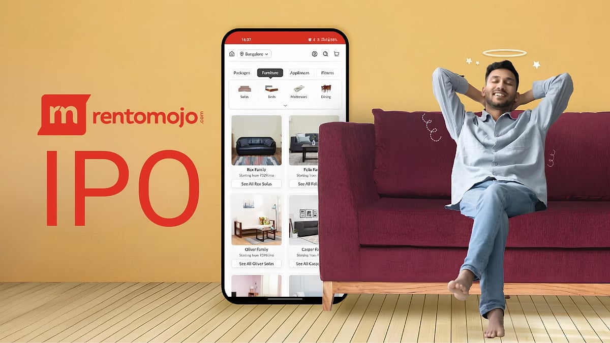 Rentomojo : Rentomojo’s Rs 1,256 crore IPO opens September 9, with shares priced at Rs 384-404.