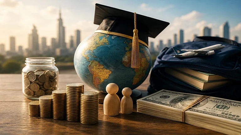 No one can predict the USDINR exchange rate. But a family that plans for this currency risk loses nothing if it never plays out, and a family that ignores it pays for it exactly once, at the worst possible time. - AI Image