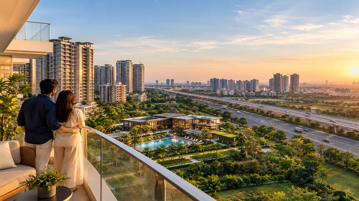 AI Image : Micro-markets in Gurugram are no longer assessed solely on their current surroundings. Buyers are increasingly looking at what the location is becoming. 