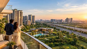 AI Image : Micro-markets in Gurugram are no longer assessed solely on their current surroundings. Buyers are increasingly looking at what the location is becoming.