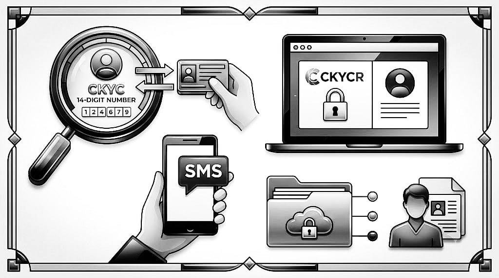 Three ways to check CKYC number  - AI