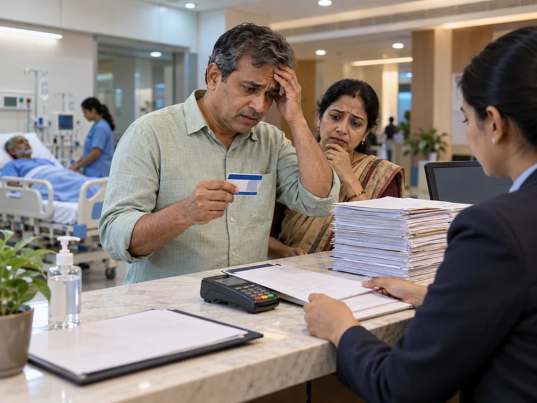 Cashless Health Insurance Does Not Guarantee A Zero Hospital Bill - AI