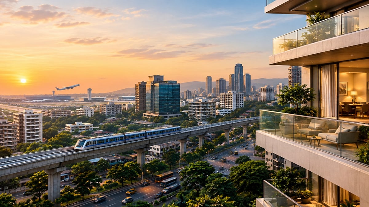 The changing profile of Andheri is increasingly visible in its residential supply.  - AI Image