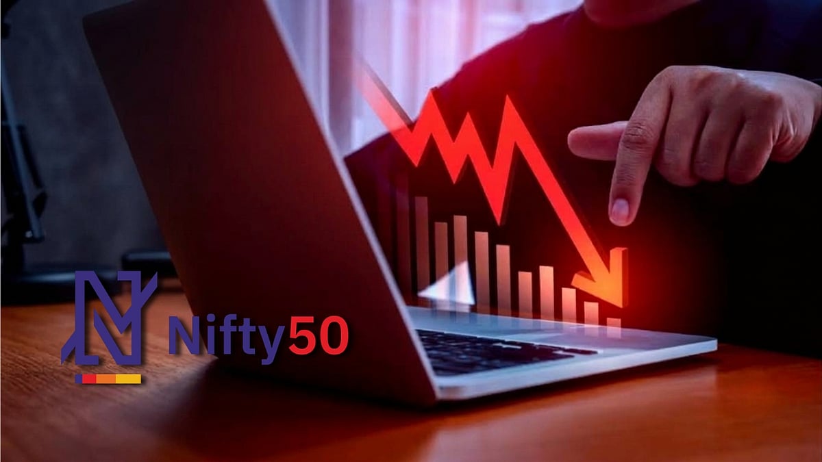 Nifty ended the September derivatives series 5.70 per cent lower amid global and domestic pressures. (AI-generated) - Canva, Gemini AI