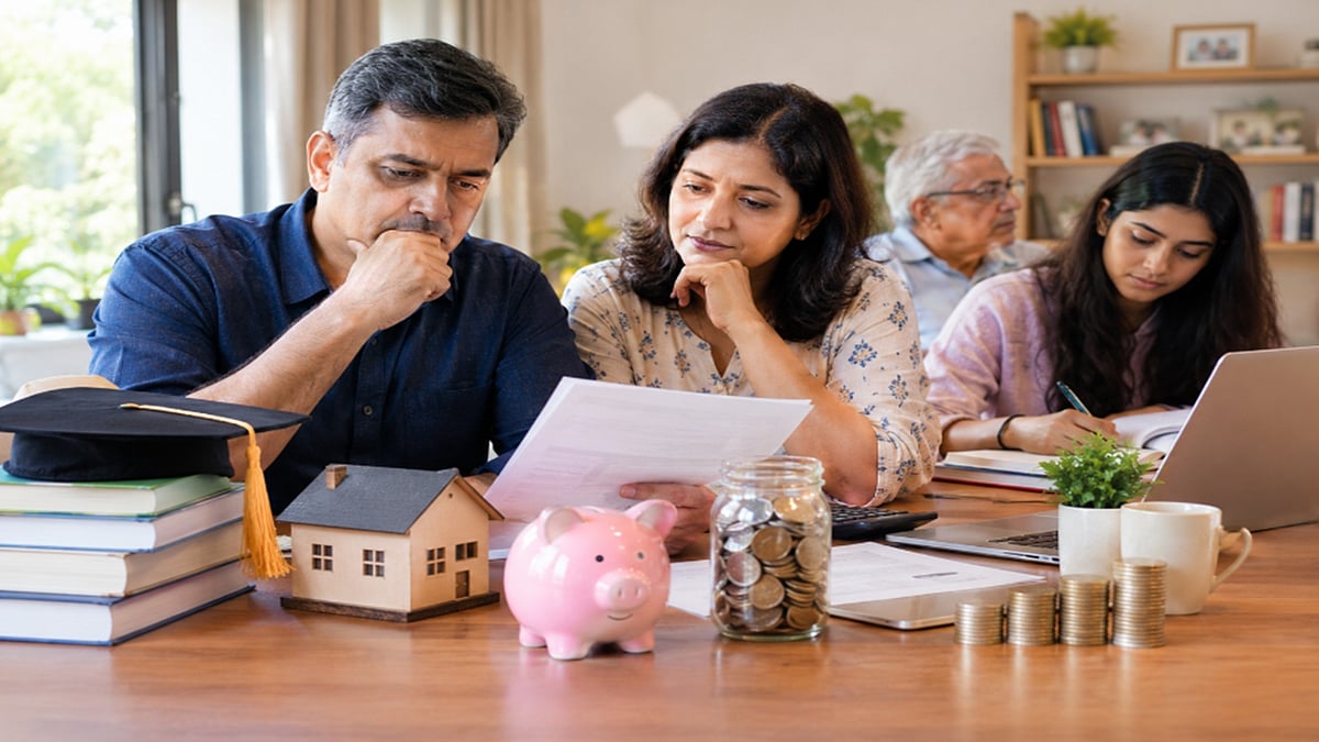 Families do not necessarily need a complicated collection of investment products. What they need is some discipline about which part of their money is meant for which purpose. - AI Image
