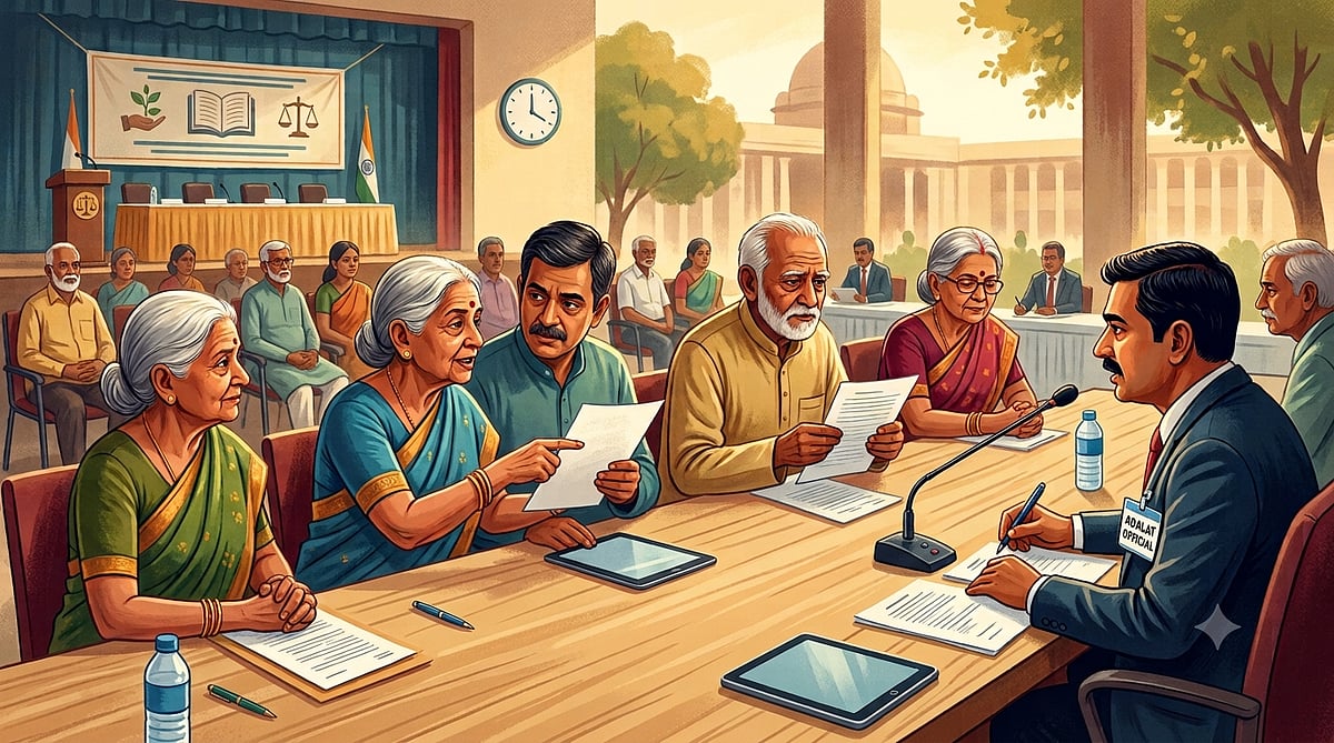 AI : 17th Pension Adalat takes place in New Delhi