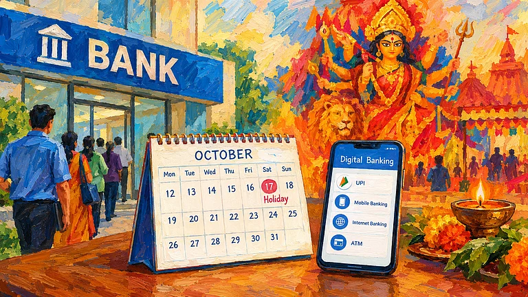 Bank Holidays From October 12 To 18 - AI generated