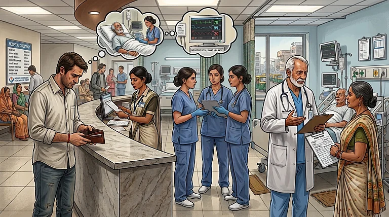 Financial need during medical emergency and available loans - AI
