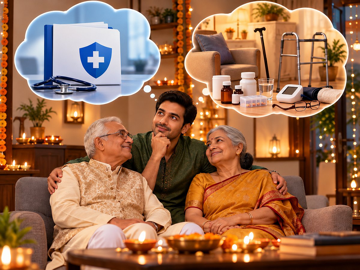 Health Insurance For Parents This Diwali - AI