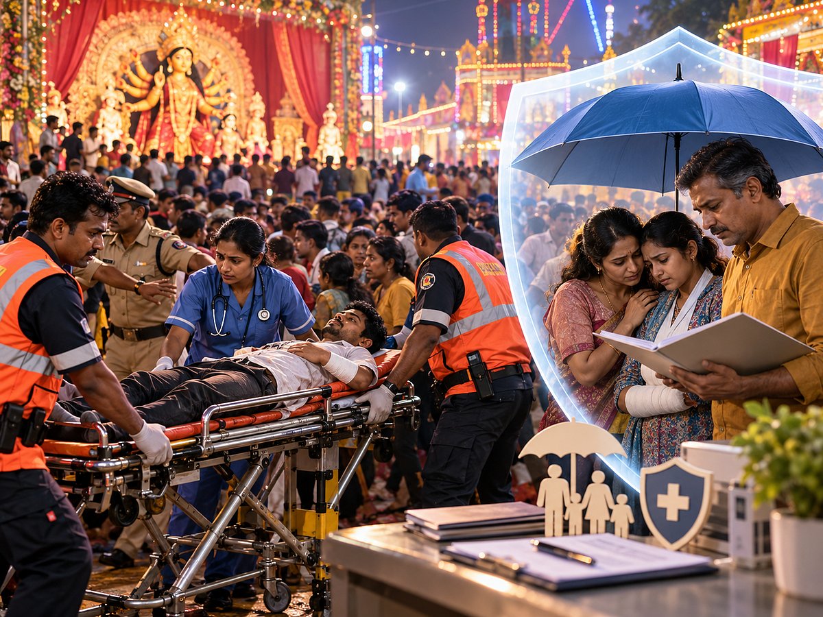 Stampede At A Festival - AI