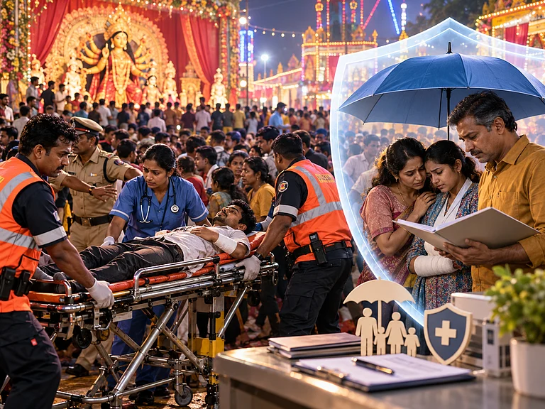 Stampede At A Festival - AI