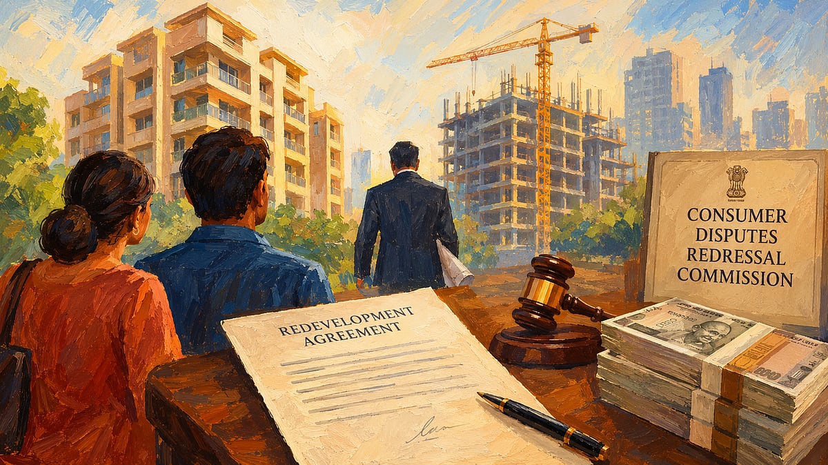 AI generated : Mumbai Builder Ordered To Pay Landowners Rs 1.22 Crore