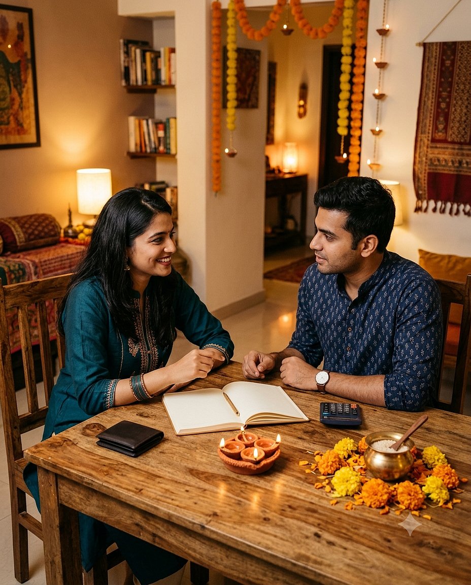 Keep Your Diwali Budget In Check - AI Generated Image