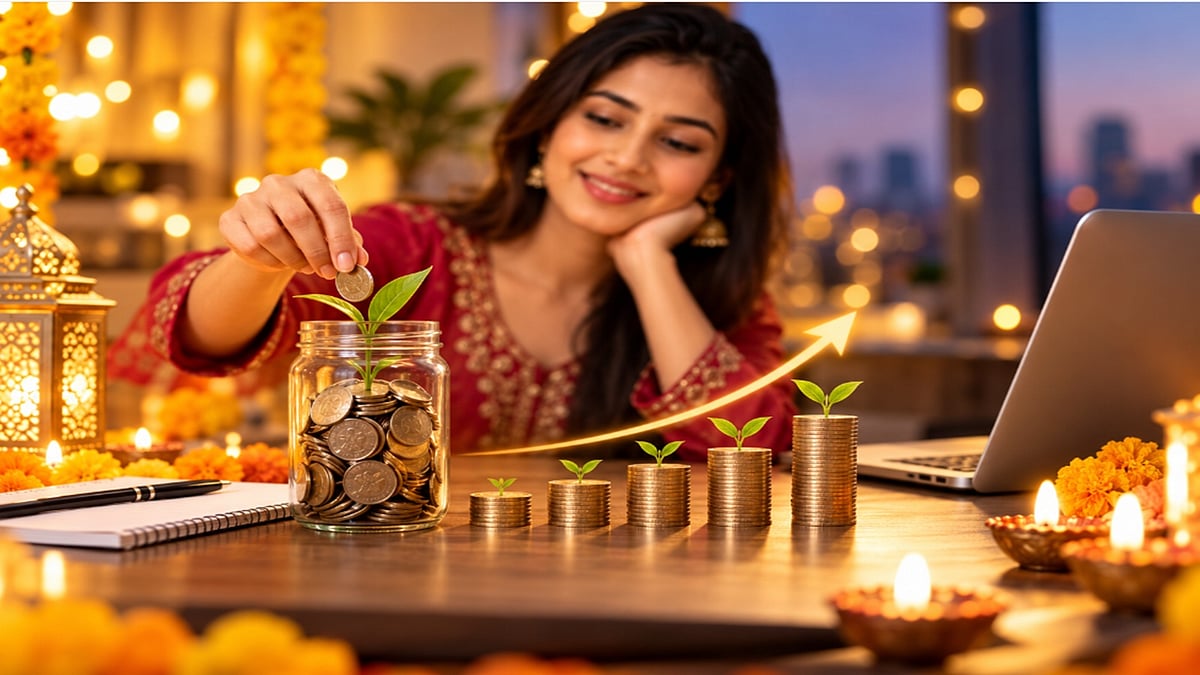 AI Image : This Diwali, a meaningful financial beginning may be less about how much you invest and more about understanding why you are investing. 