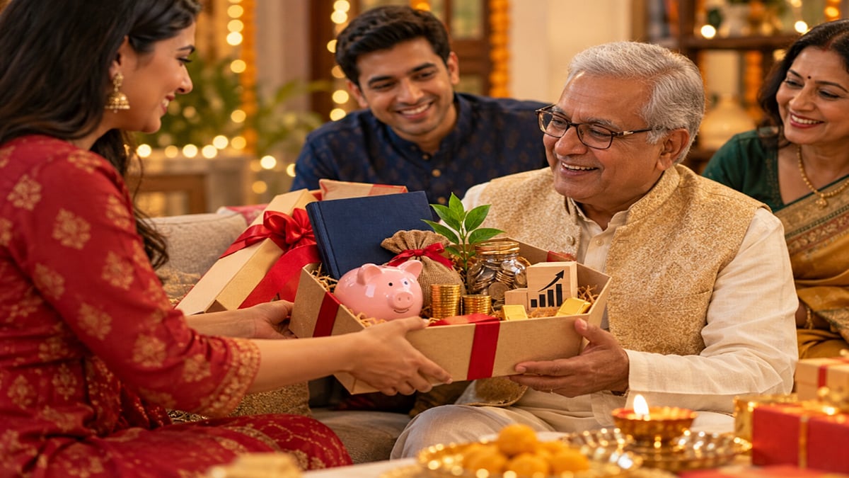 There is little point in giving someone a financial gift if buying it leaves you short of money for your own commitments.  - AI Image