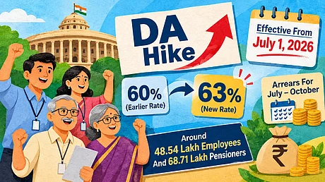 AI Generated : DA, DR Hike For Central Govt. Employees