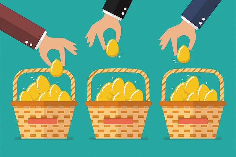 A portfolio should be well-balanced and not over or under diversified, though achieving the perfect blend is almost impossible