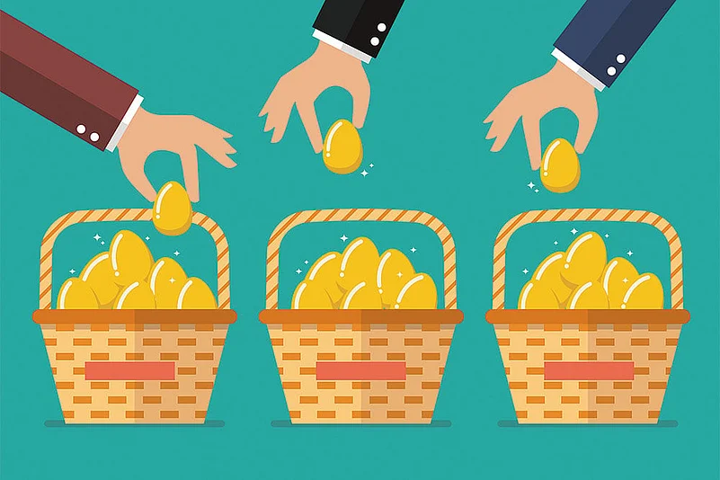 A portfolio should be well-balanced and not over or under diversified, though achieving the perfect blend is almost impossible