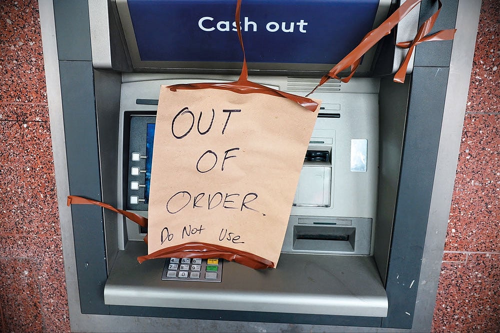 Shutdown Threat For ATMs In India : Shutdown Threat For ATMs In India