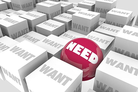 Want Vs Need: Where To Draw The Line