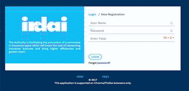 Common insurance portal