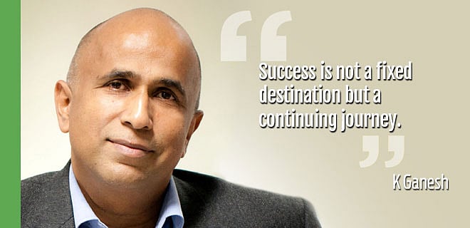 For K Ganesh, the greatest thing money can buy is time