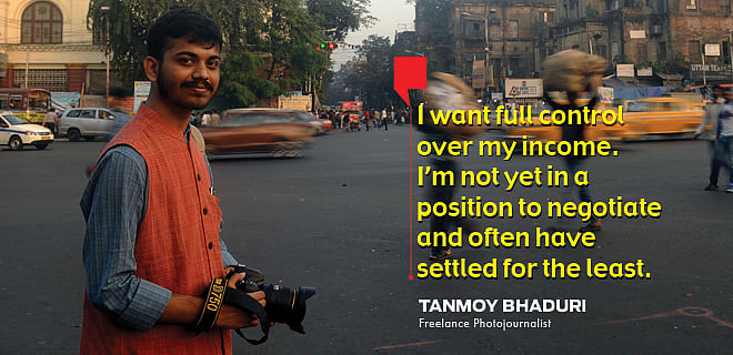 Photography as his drug of choice, Tanmoy is living the life