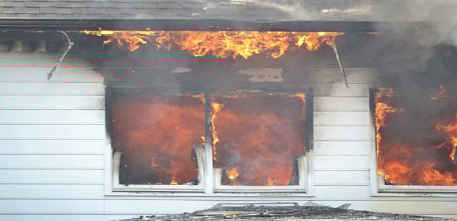 How do the insurers assess loss due to fire at shop covered under a fire policy?