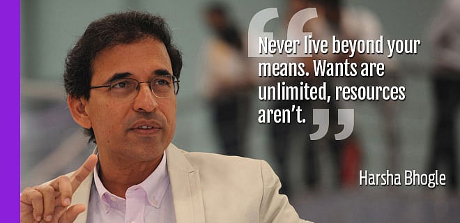 Cricket guru’s Financial wisdom: Harsha Bhogle on money and more