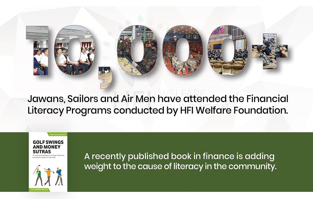 Golf Swings And Money Sutras, A Book That Is A Boon To Community Welfare Cause