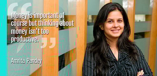 Focus on adding value to yourself, says Amrita Pandey
