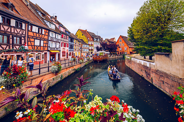 The City that inspired Howl’s Moving Castle, Colmar, France