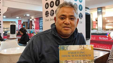 This Kalimpong-Based Artist Captures The Charm Of Darjeeling's Toy Train In His Works