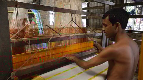 Tanti handloom weavers Of West Bengal