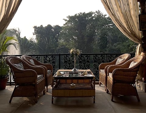 Laidback breakfasts with a view at Rajbari Bawali