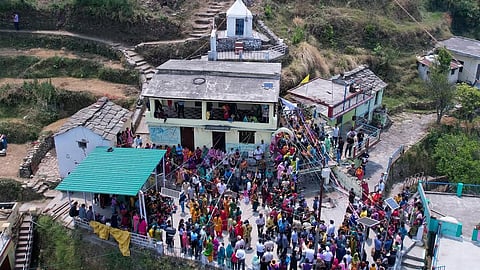 The festival is celebrated in the Pauri district of Uttarakhand