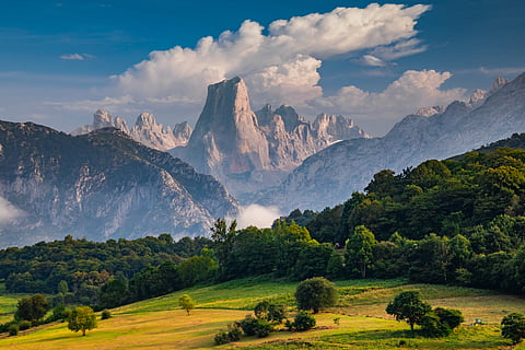 Picos de Europa National Park in Spain