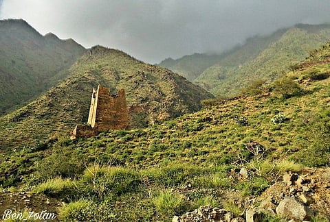 Al Sahab in the Are's area of Asir, Saudi Arabia