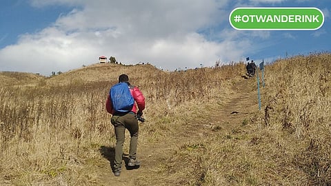Slow travelling to the Kapmodzu Peak, Nagaland in winter