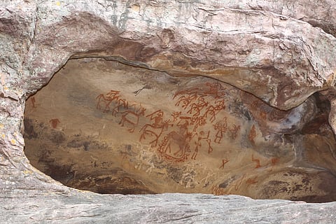 Bhimbetka Caves In Madhya Pradesh