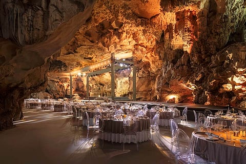 Vietnam Opens Dining And Theatre In Ancient Cave