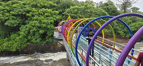Maharashtra Unveils First Glass Skywalk Over Napne Waterfall