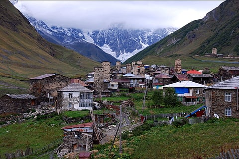 Ushguli in Georgia’s Svaneti region