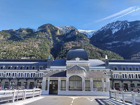 The Canfranc Estación is a striking Beaux-Arts landmark tucked into the Aragonese Pyrenees in northern Spain