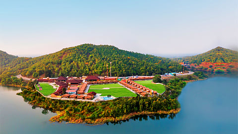 Statue Of Unity Tent City 1
