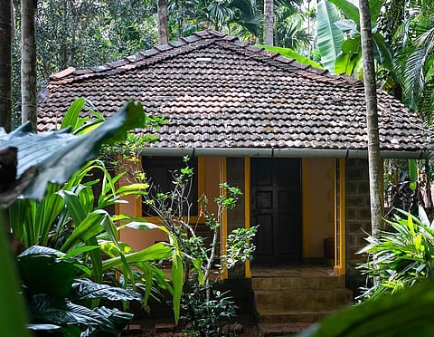 Visitors can explore villages and enjoy birdwatching at Dudhsagar Plantation stay