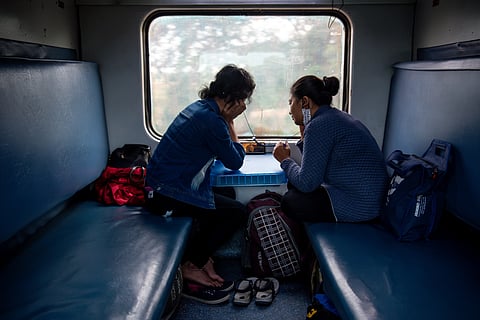 Women's safety while travelling by train