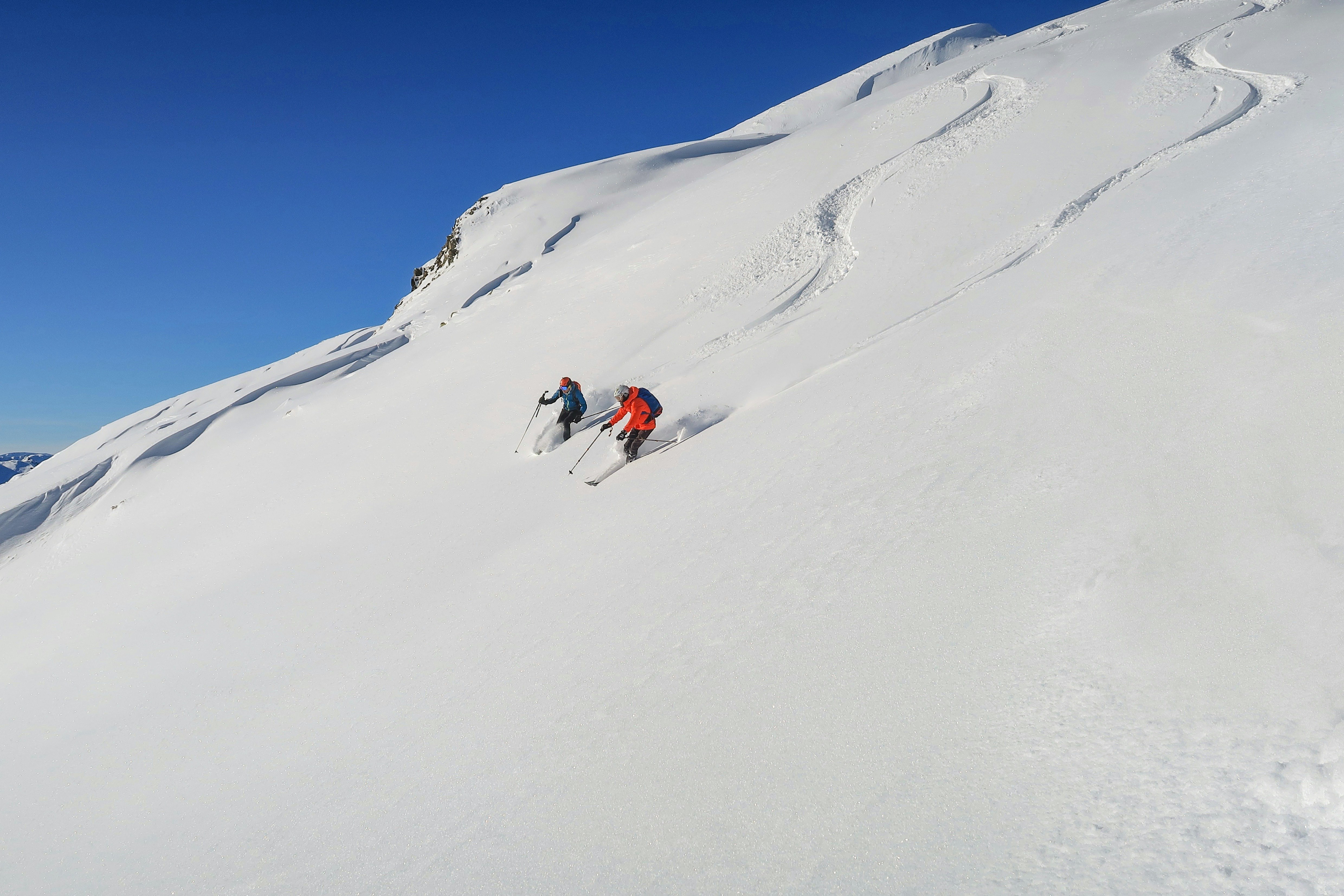 Skiing in Antarctica